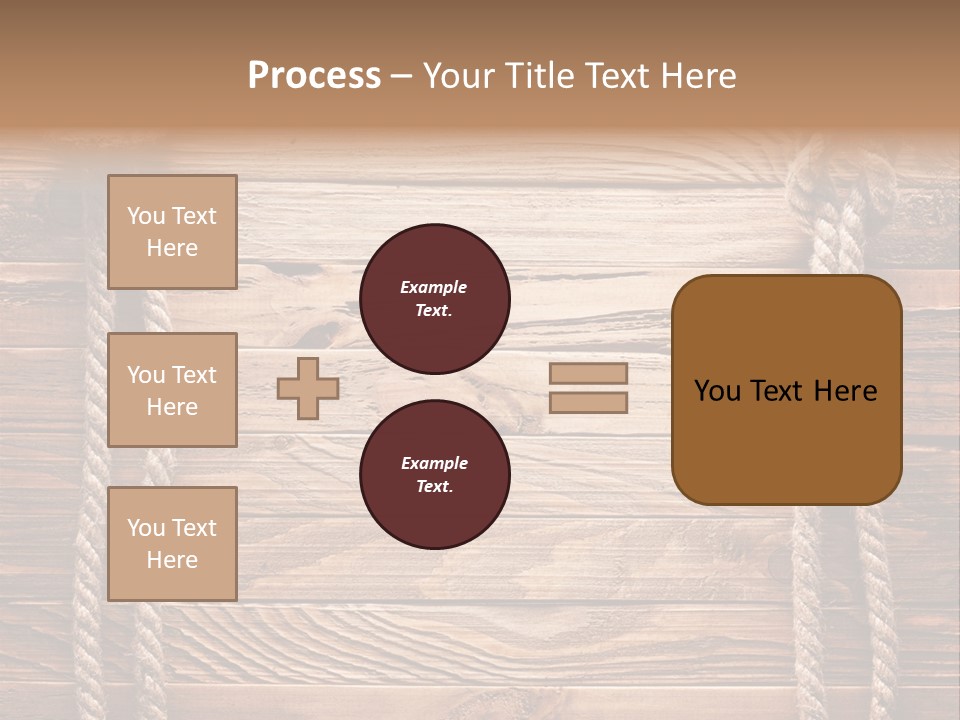 Twine Dried Tiled PowerPoint Template