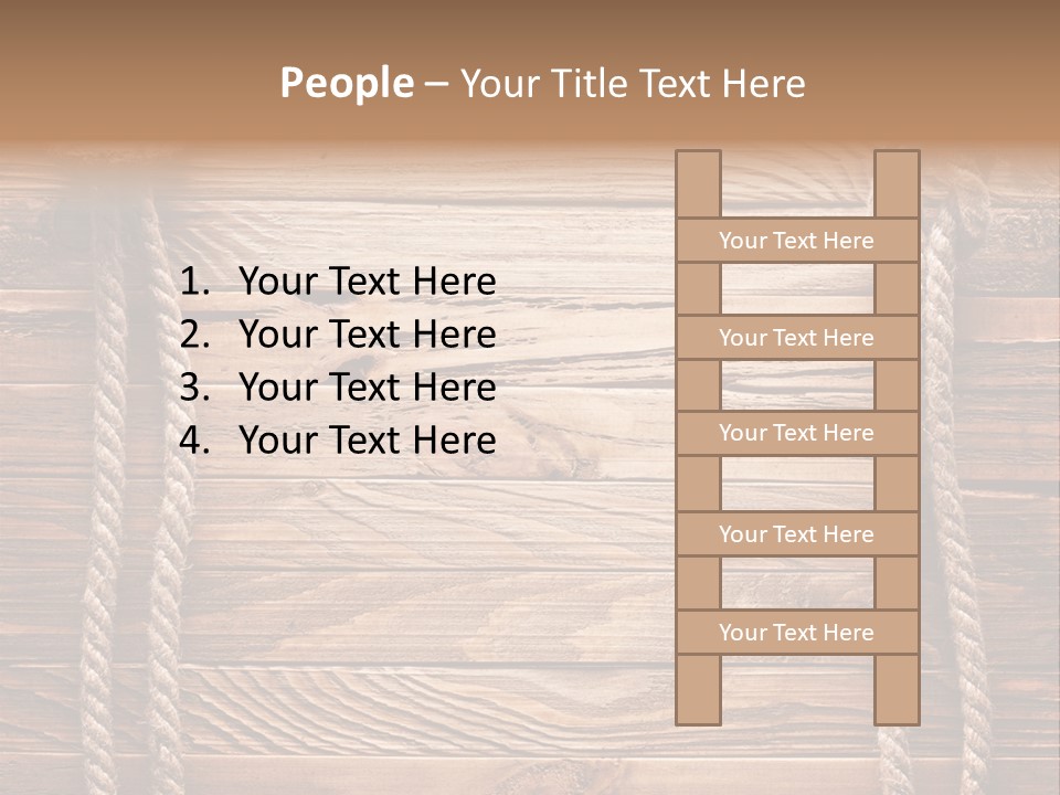Twine Dried Tiled PowerPoint Template