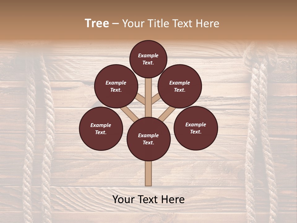 Twine Dried Tiled PowerPoint Template