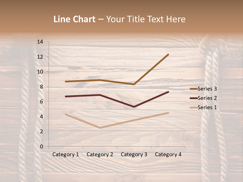 Twine Dried Tiled PowerPoint Template
