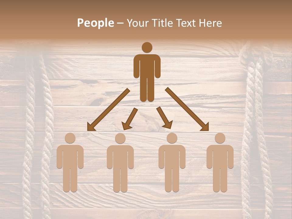 Twine Dried Tiled PowerPoint Template