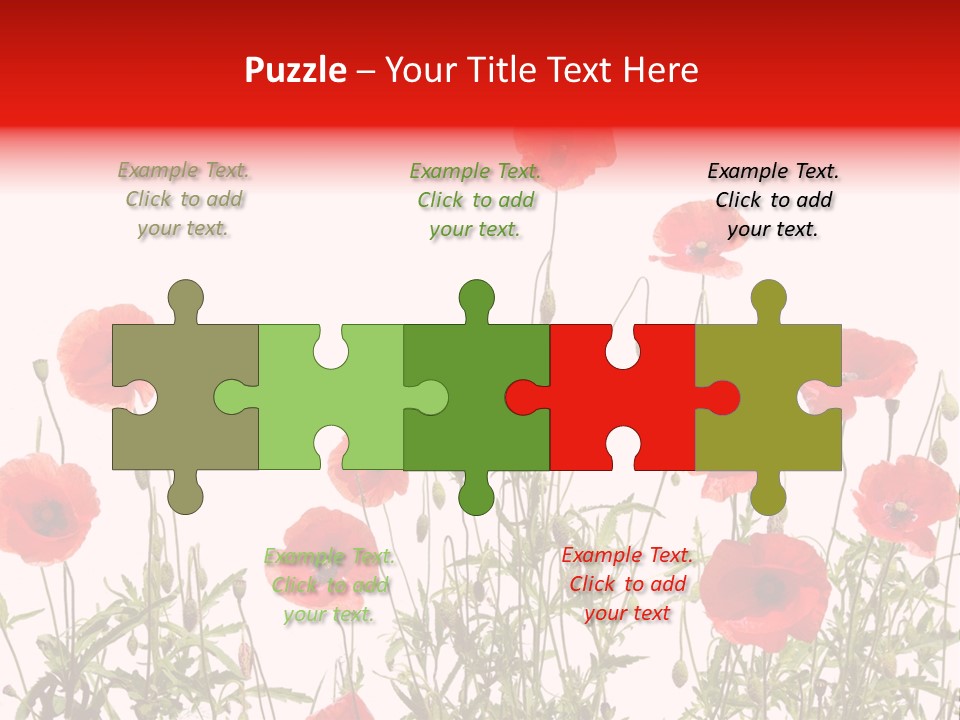 Beauty Green Decorative PowerPoint Template