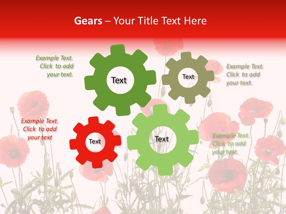 Beauty Green Decorative PowerPoint Template