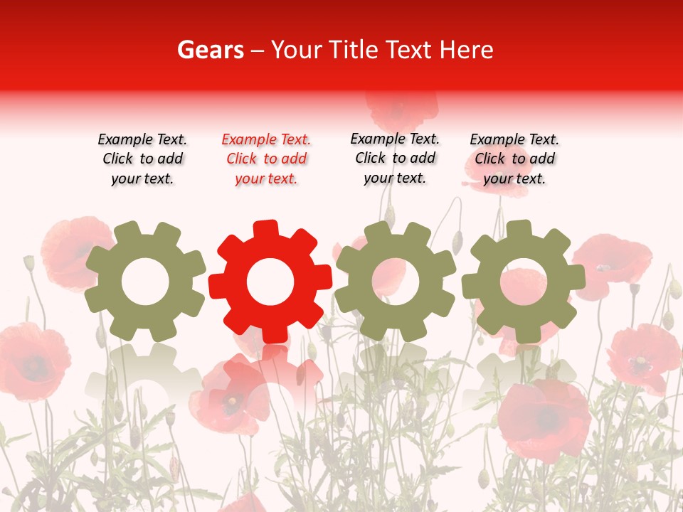 Beauty Green Decorative PowerPoint Template