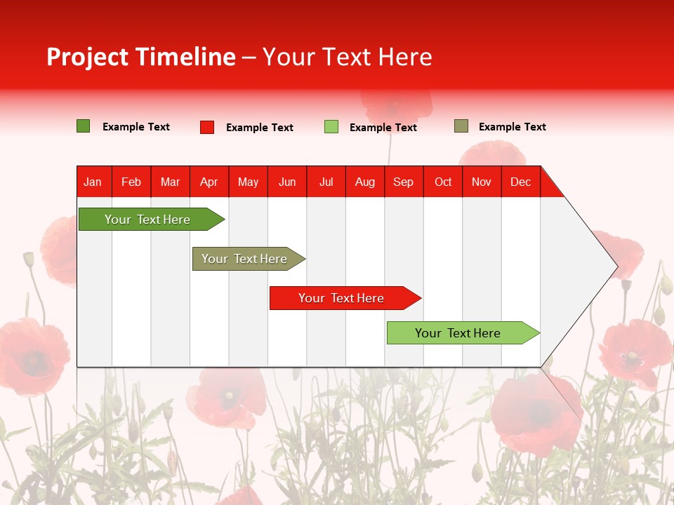 Beauty Green Decorative PowerPoint Template