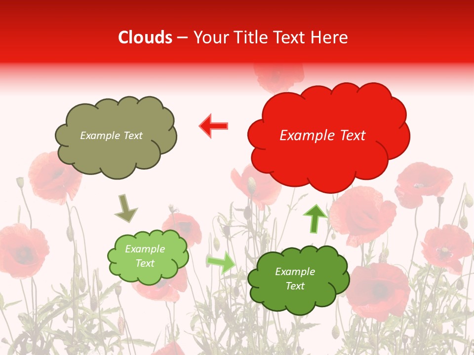 Beauty Green Decorative PowerPoint Template