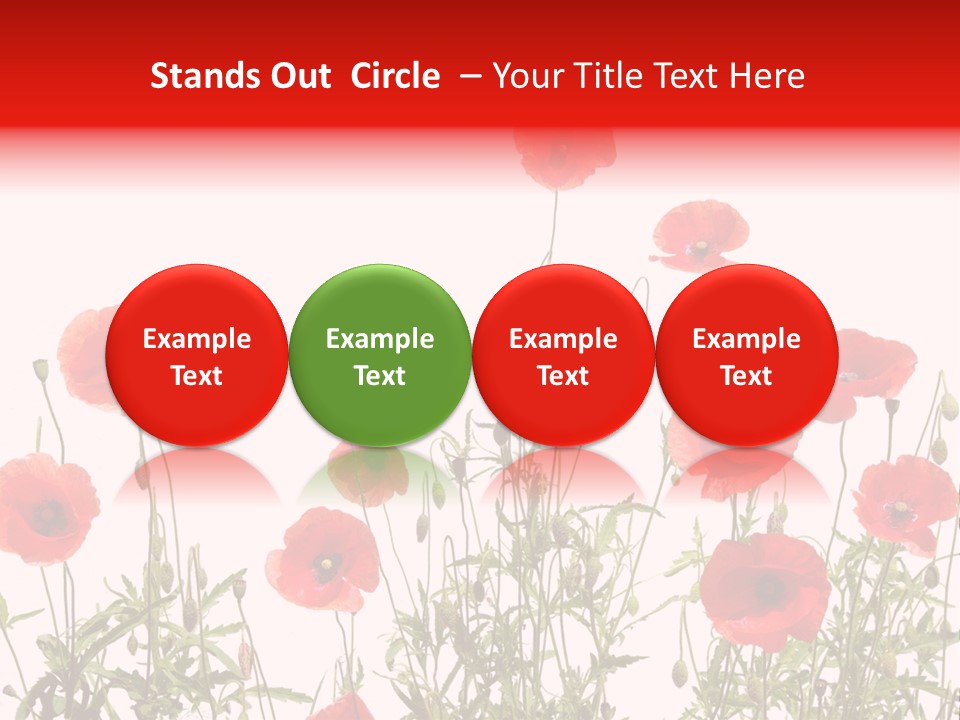 Beauty Green Decorative PowerPoint Template