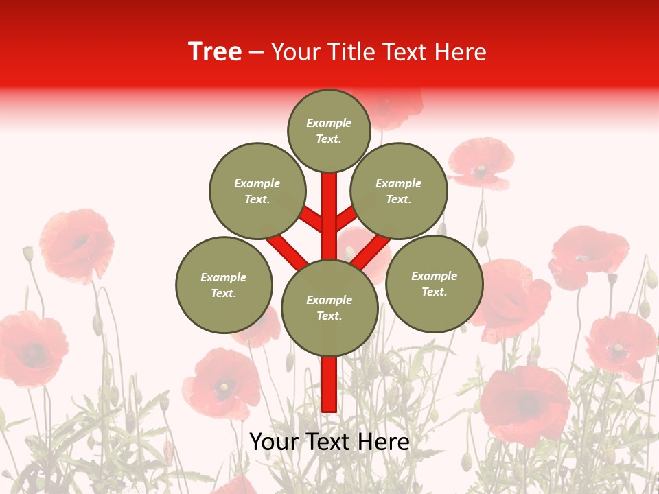 Beauty Green Decorative PowerPoint Template