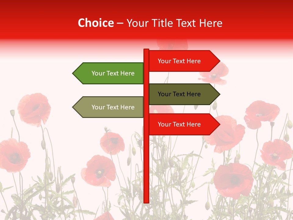 Beauty Green Decorative PowerPoint Template