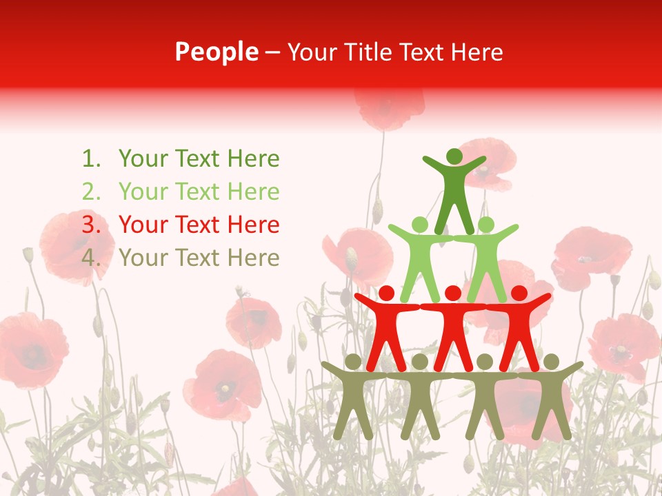 Beauty Green Decorative PowerPoint Template