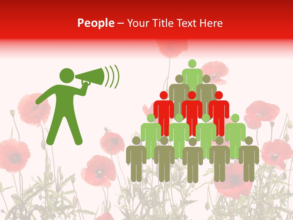 Beauty Green Decorative PowerPoint Template