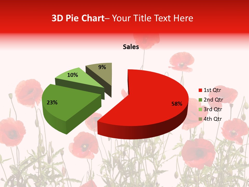 Beauty Green Decorative PowerPoint Template