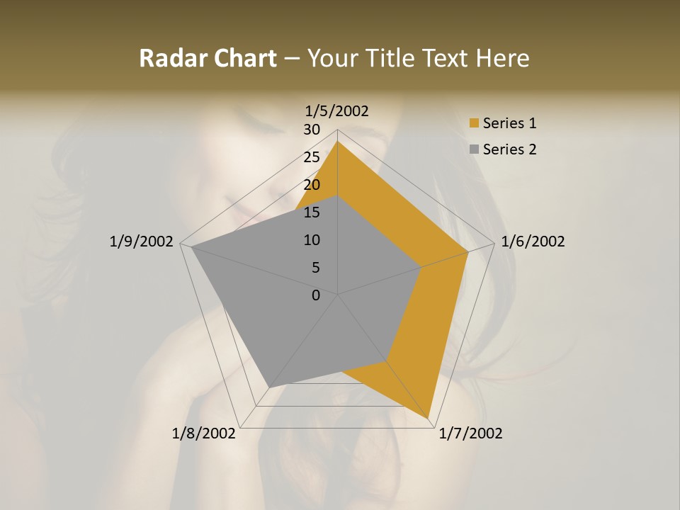 Face Brown Beautiful PowerPoint Template