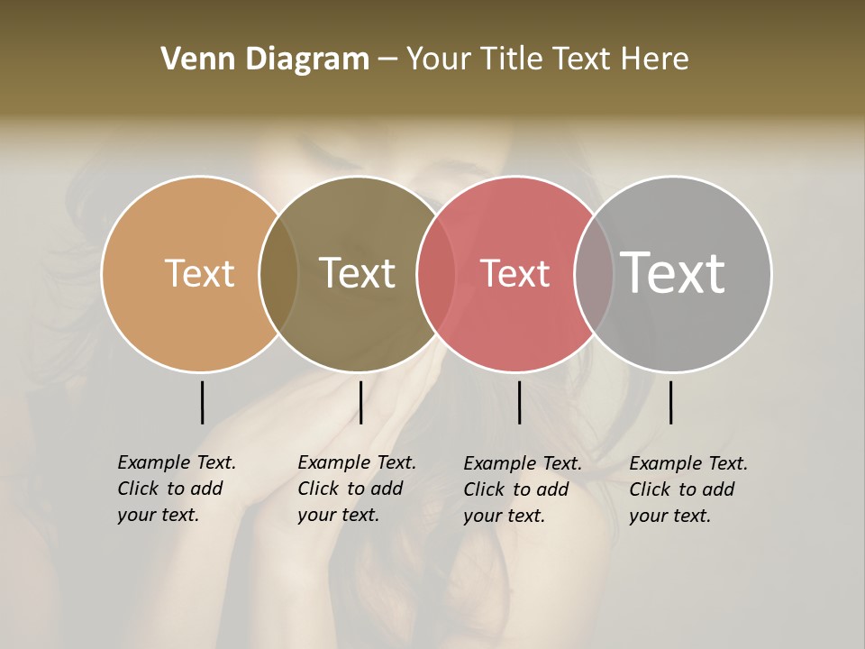 Face Brown Beautiful PowerPoint Template