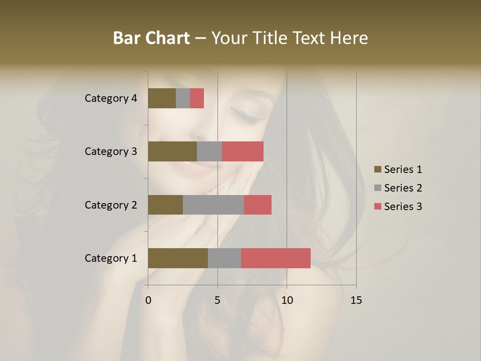 Face Brown Beautiful PowerPoint Template