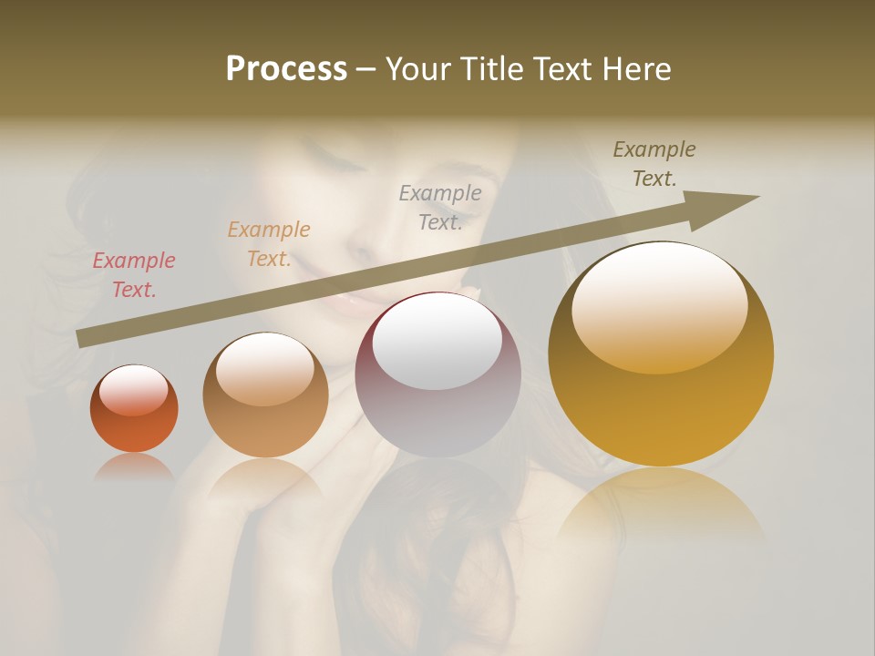 Face Brown Beautiful PowerPoint Template