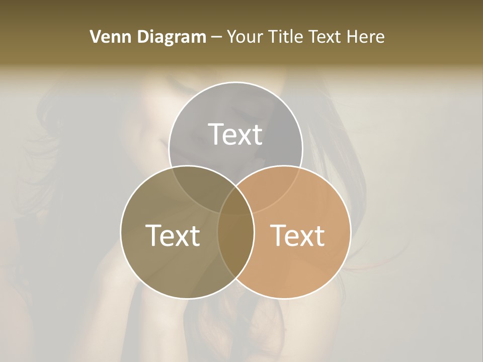 Face Brown Beautiful PowerPoint Template