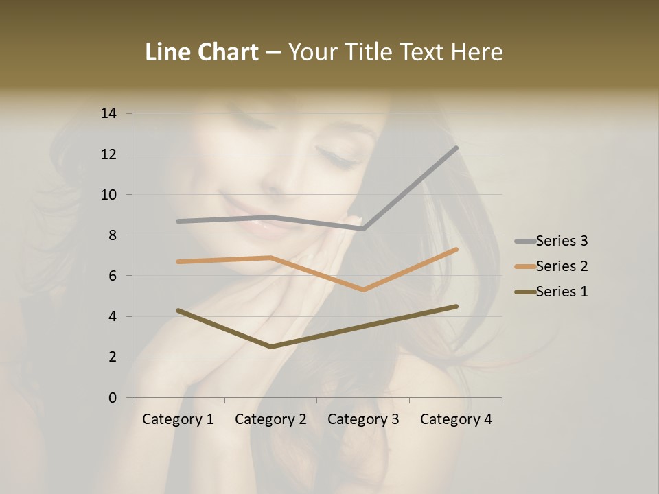 Face Brown Beautiful PowerPoint Template