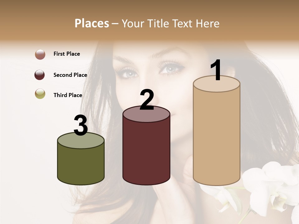 Age White Hair PowerPoint Template