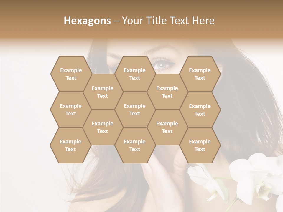 Age White Hair PowerPoint Template