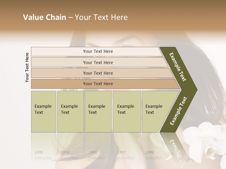 Age White Hair PowerPoint Template