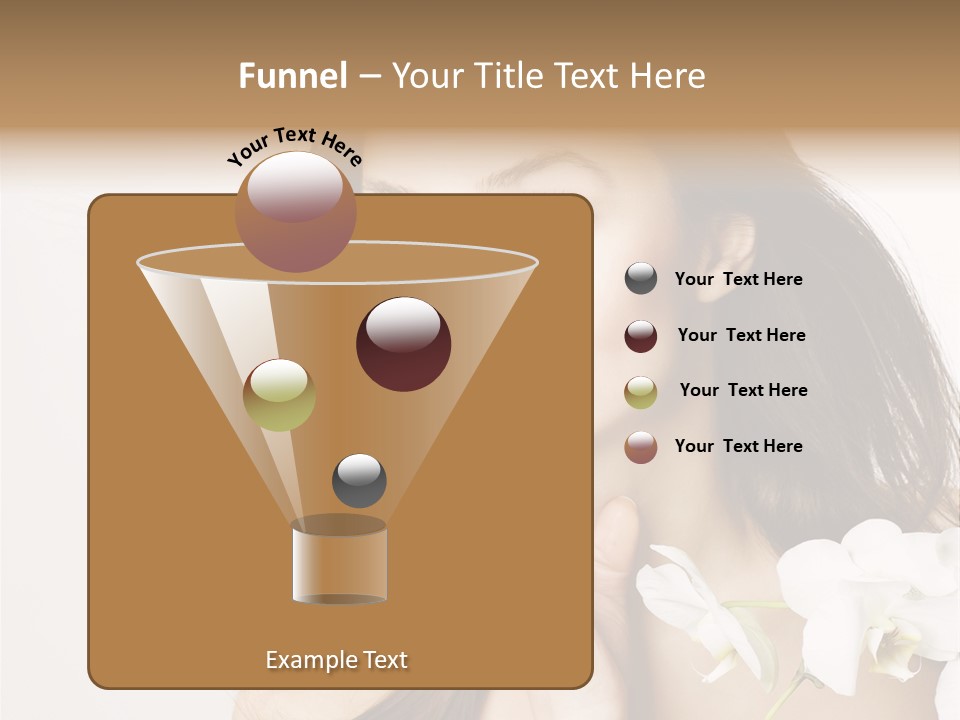 Age White Hair PowerPoint Template