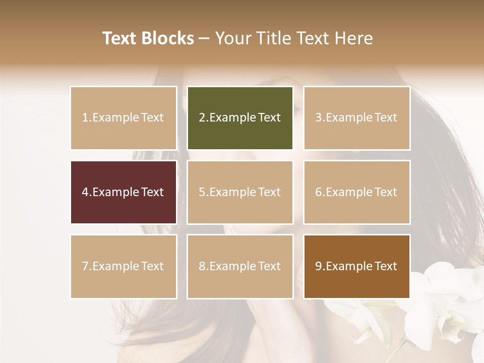 Age White Hair PowerPoint Template