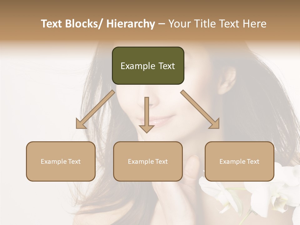 Age White Hair PowerPoint Template