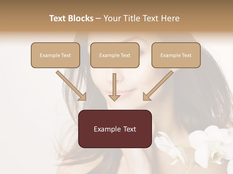 Age White Hair PowerPoint Template