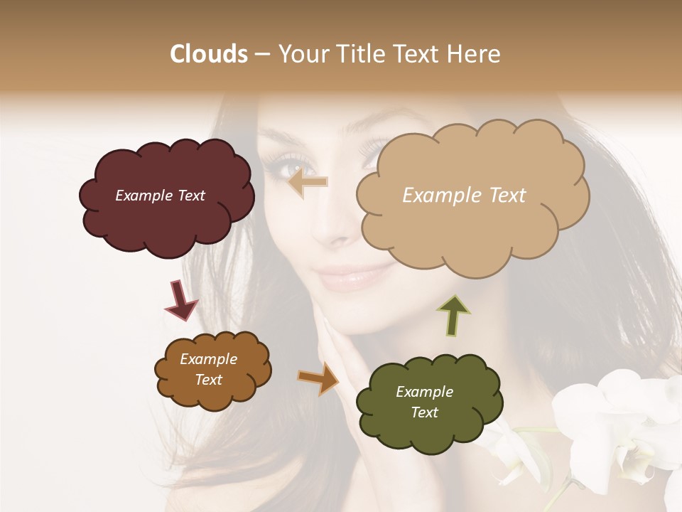 Age White Hair PowerPoint Template