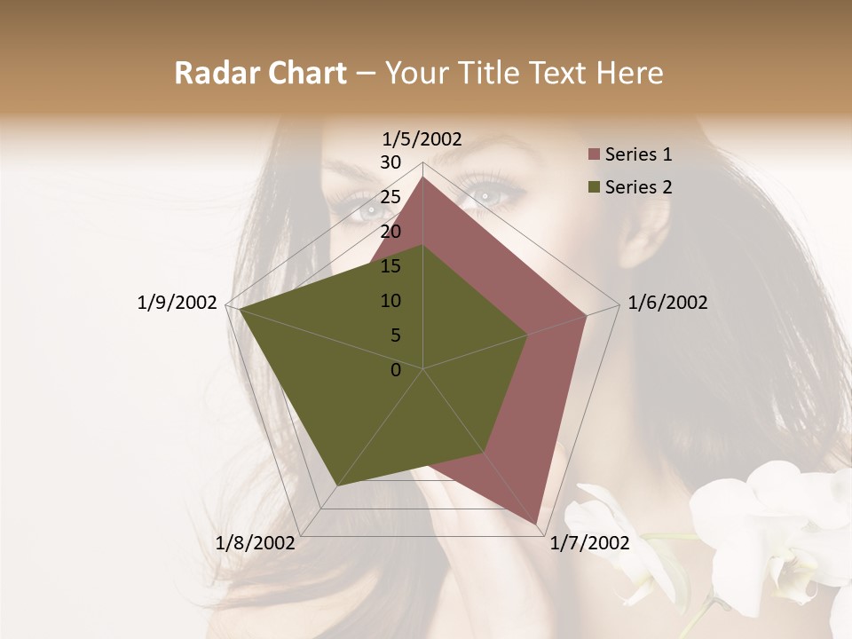 Age White Hair PowerPoint Template