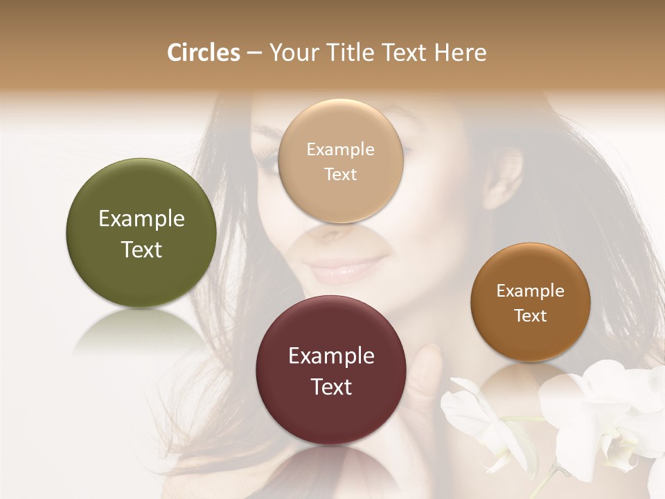 Age White Hair PowerPoint Template