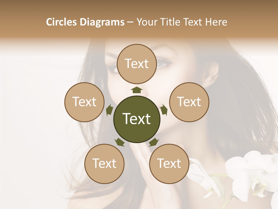 Age White Hair PowerPoint Template