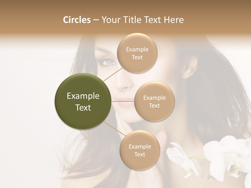 Age White Hair PowerPoint Template