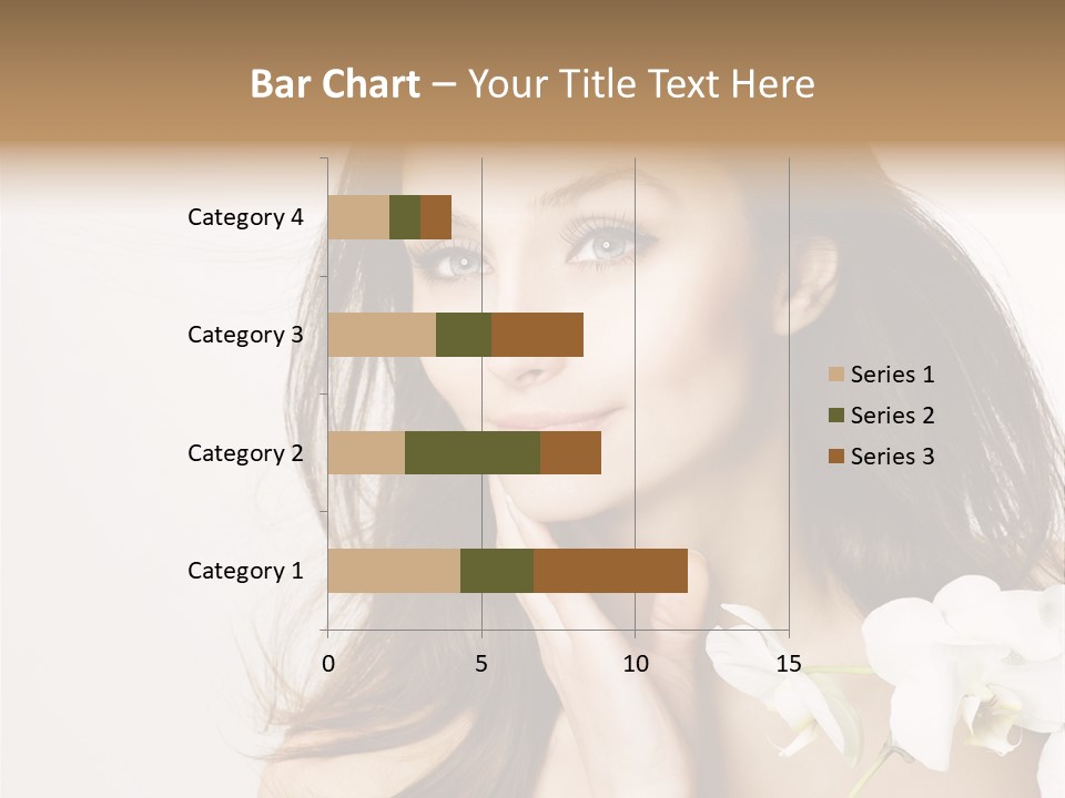Age White Hair PowerPoint Template