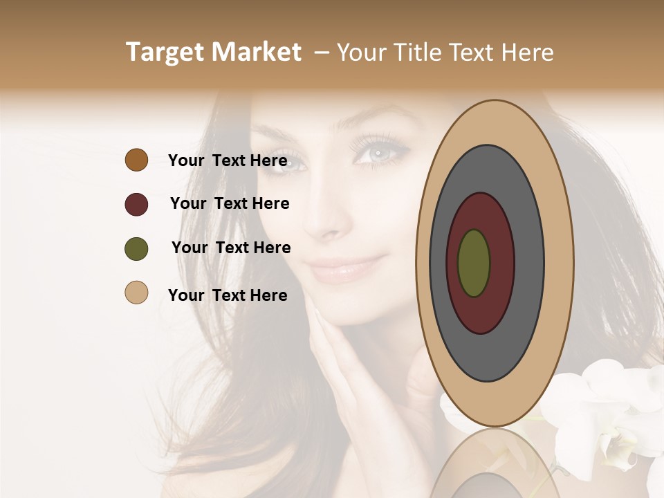 Age White Hair PowerPoint Template