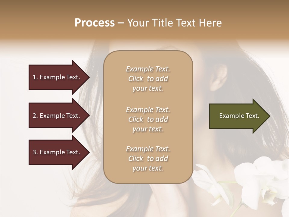 Age White Hair PowerPoint Template