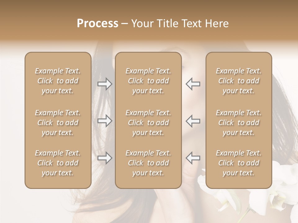Age White Hair PowerPoint Template