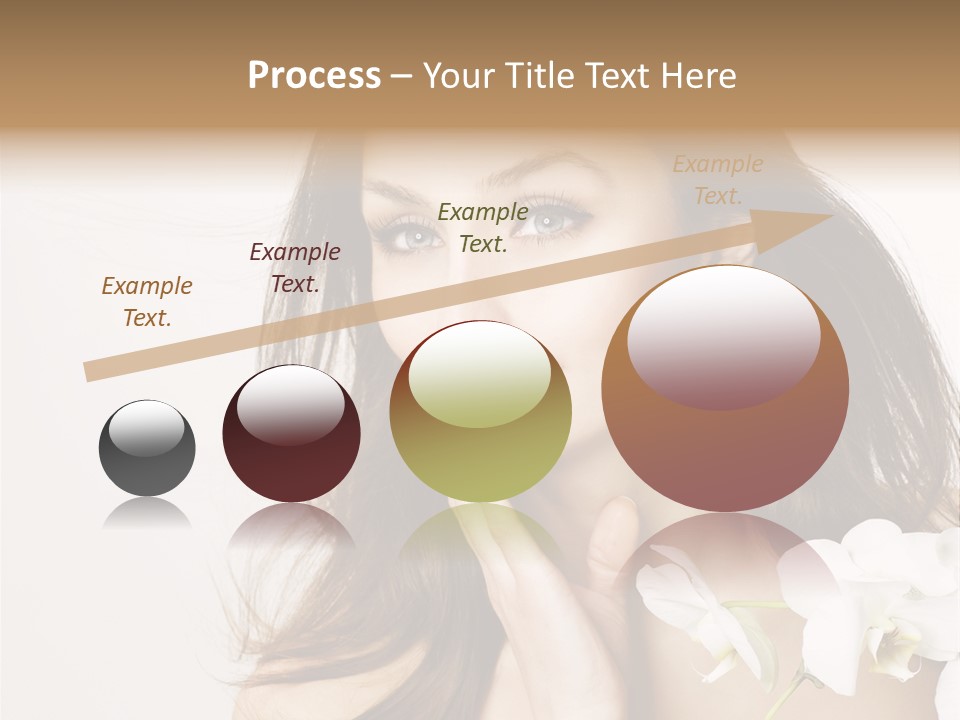 Age White Hair PowerPoint Template