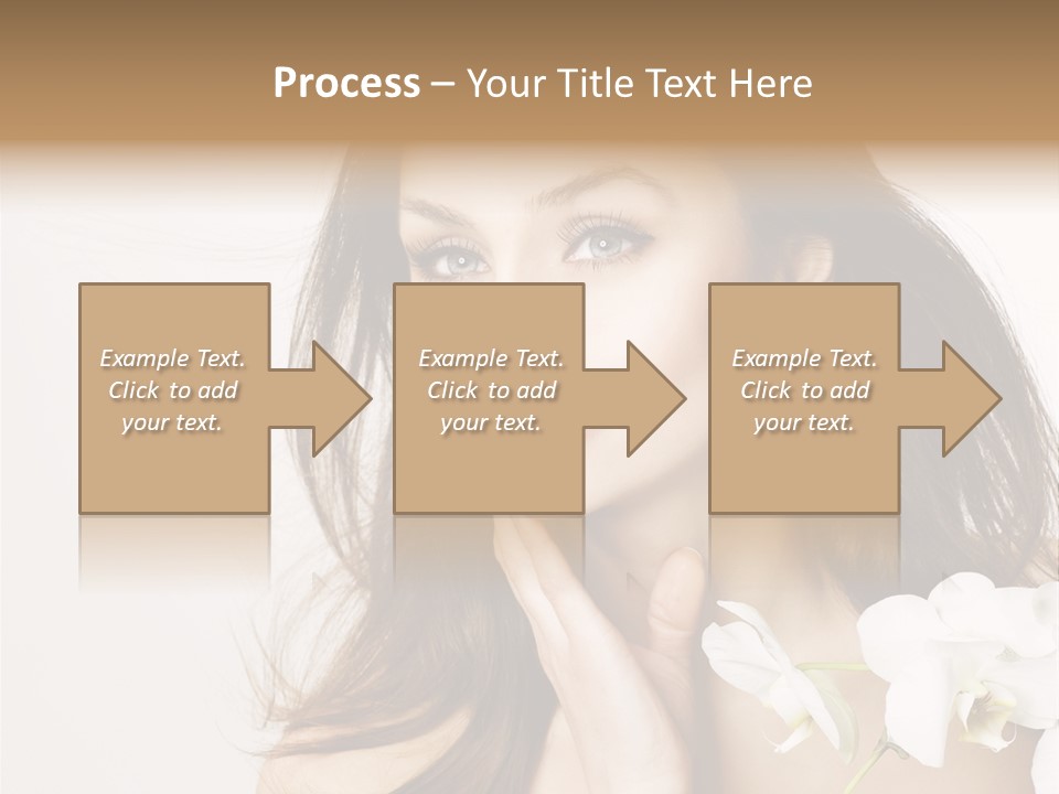 Age White Hair PowerPoint Template