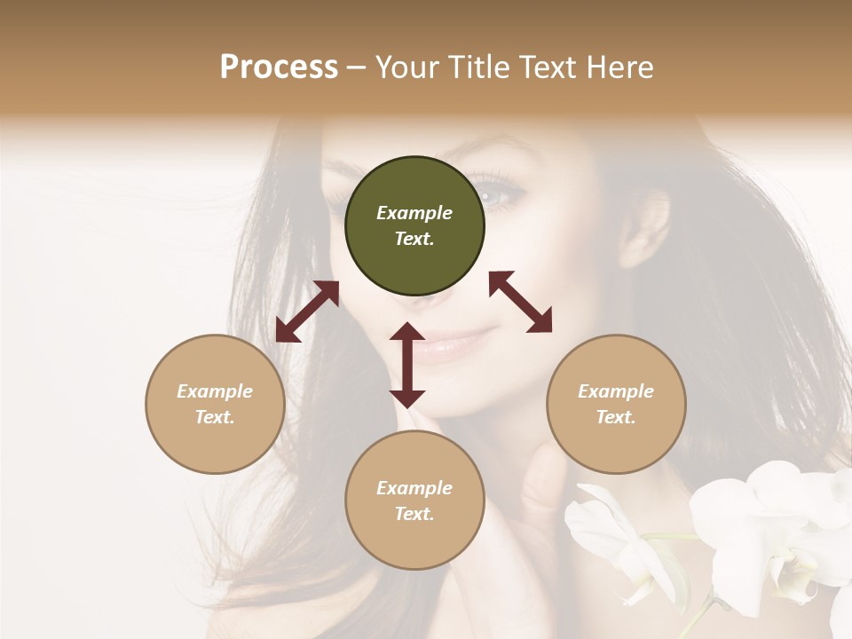 Age White Hair PowerPoint Template