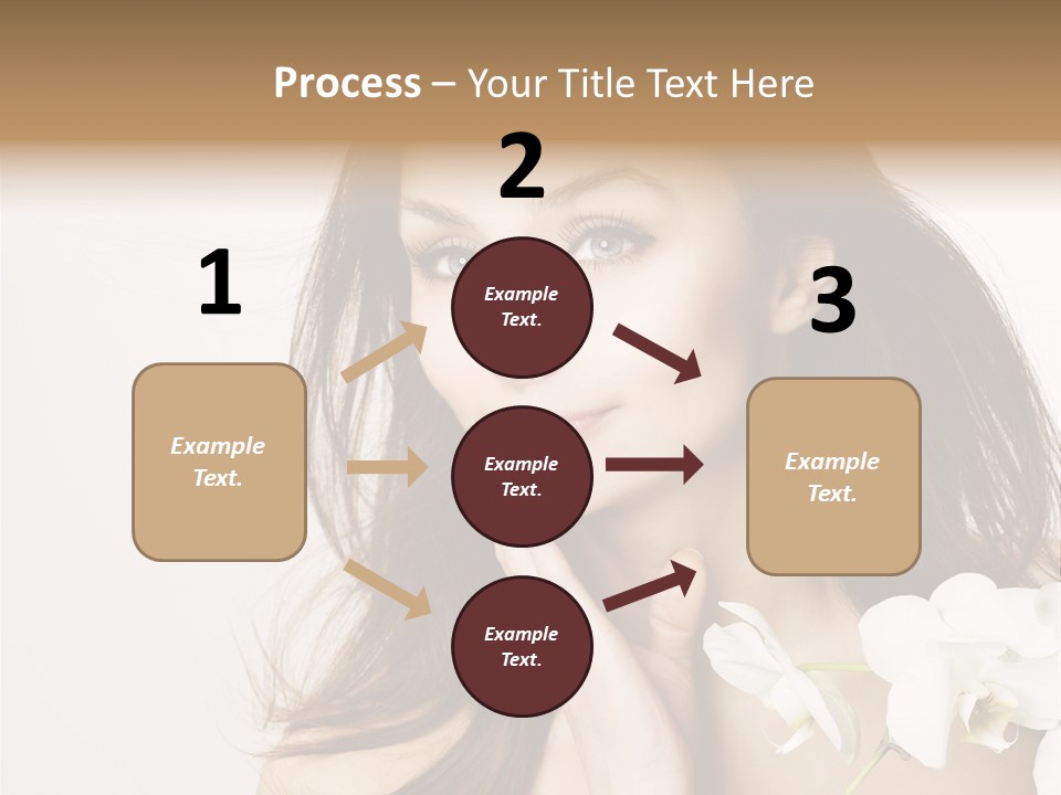 Age White Hair PowerPoint Template