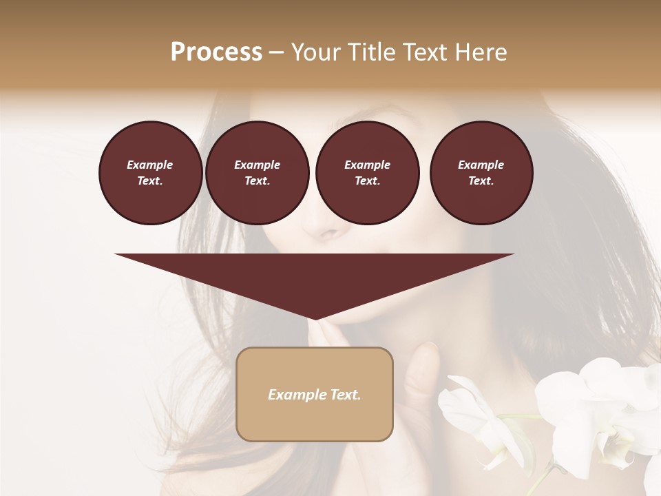 Age White Hair PowerPoint Template