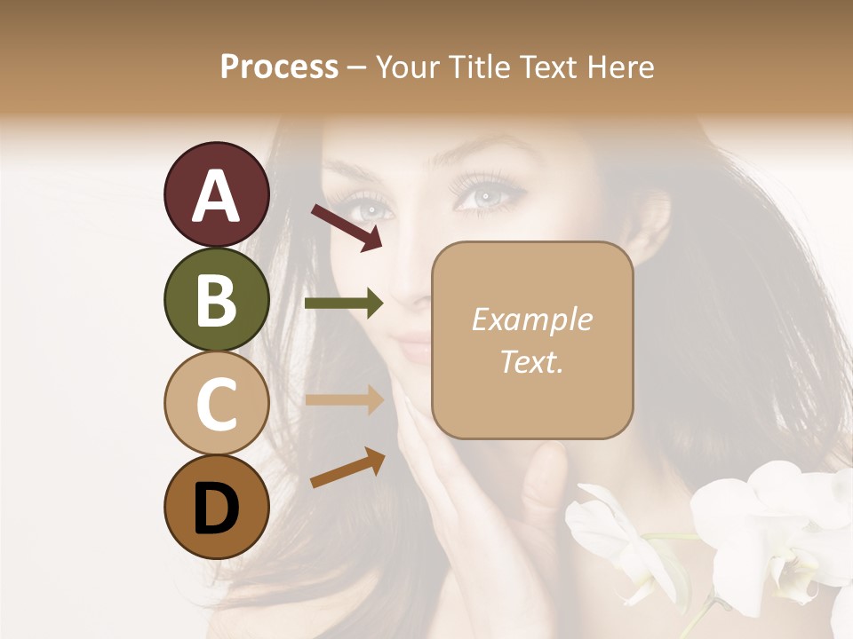 Age White Hair PowerPoint Template