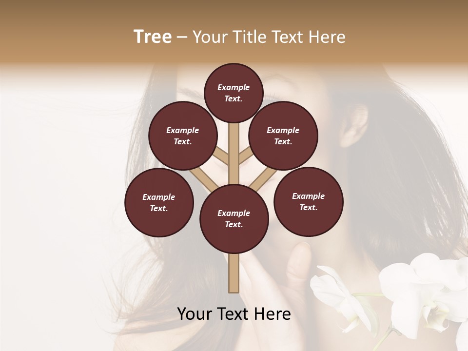 Age White Hair PowerPoint Template