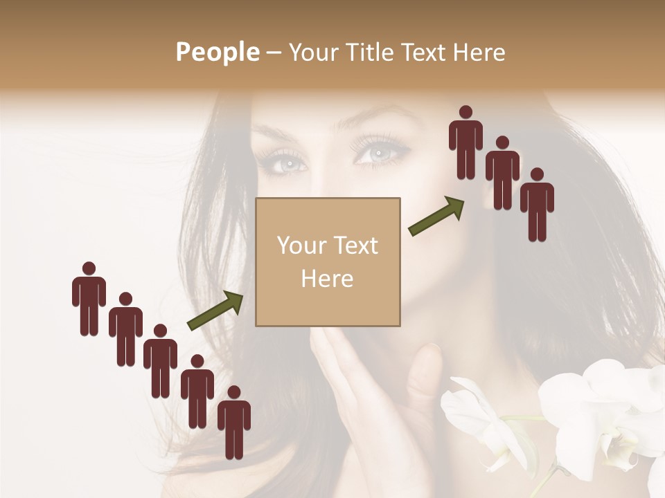 Age White Hair PowerPoint Template