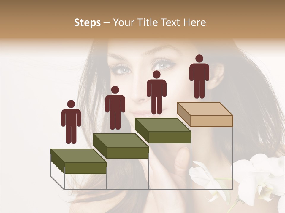 Age White Hair PowerPoint Template