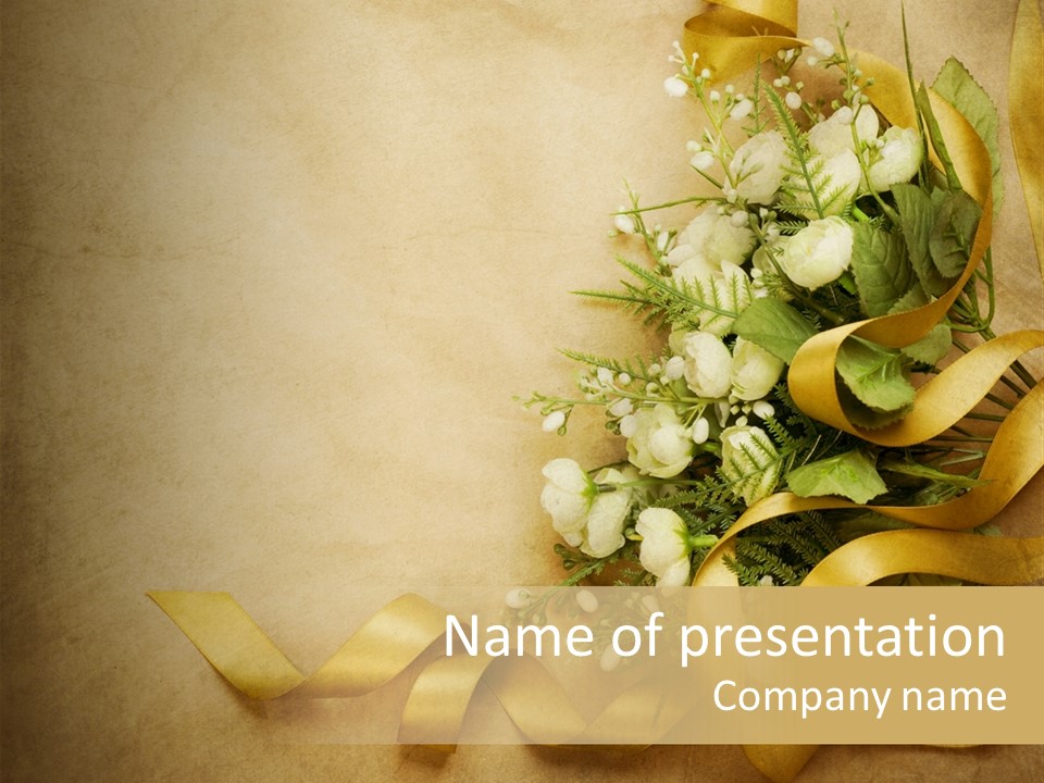 Element Pastel Rose PowerPoint Template