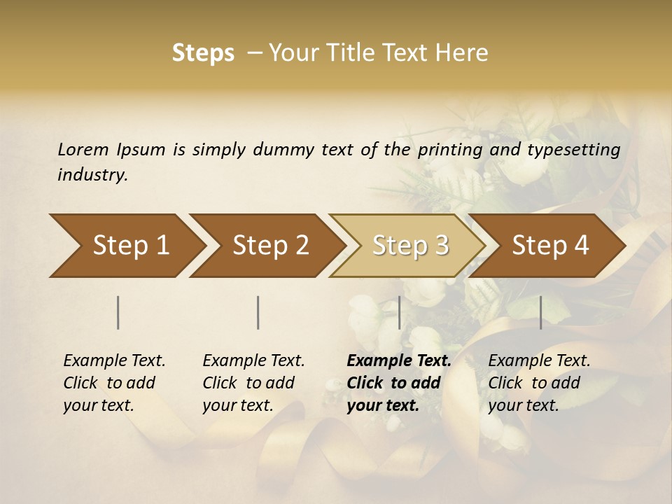 Element Pastel Rose PowerPoint Template