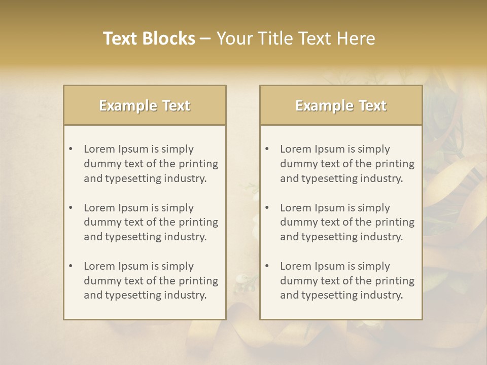 Element Pastel Rose PowerPoint Template